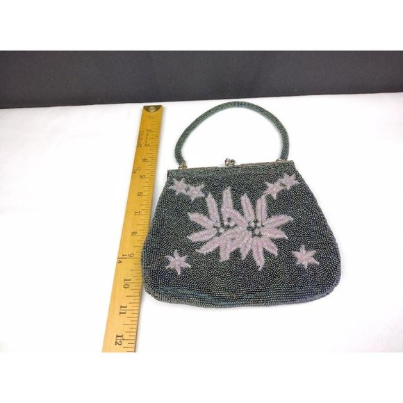 Vintage Beaded Hand Purse - Picture 13 of 13